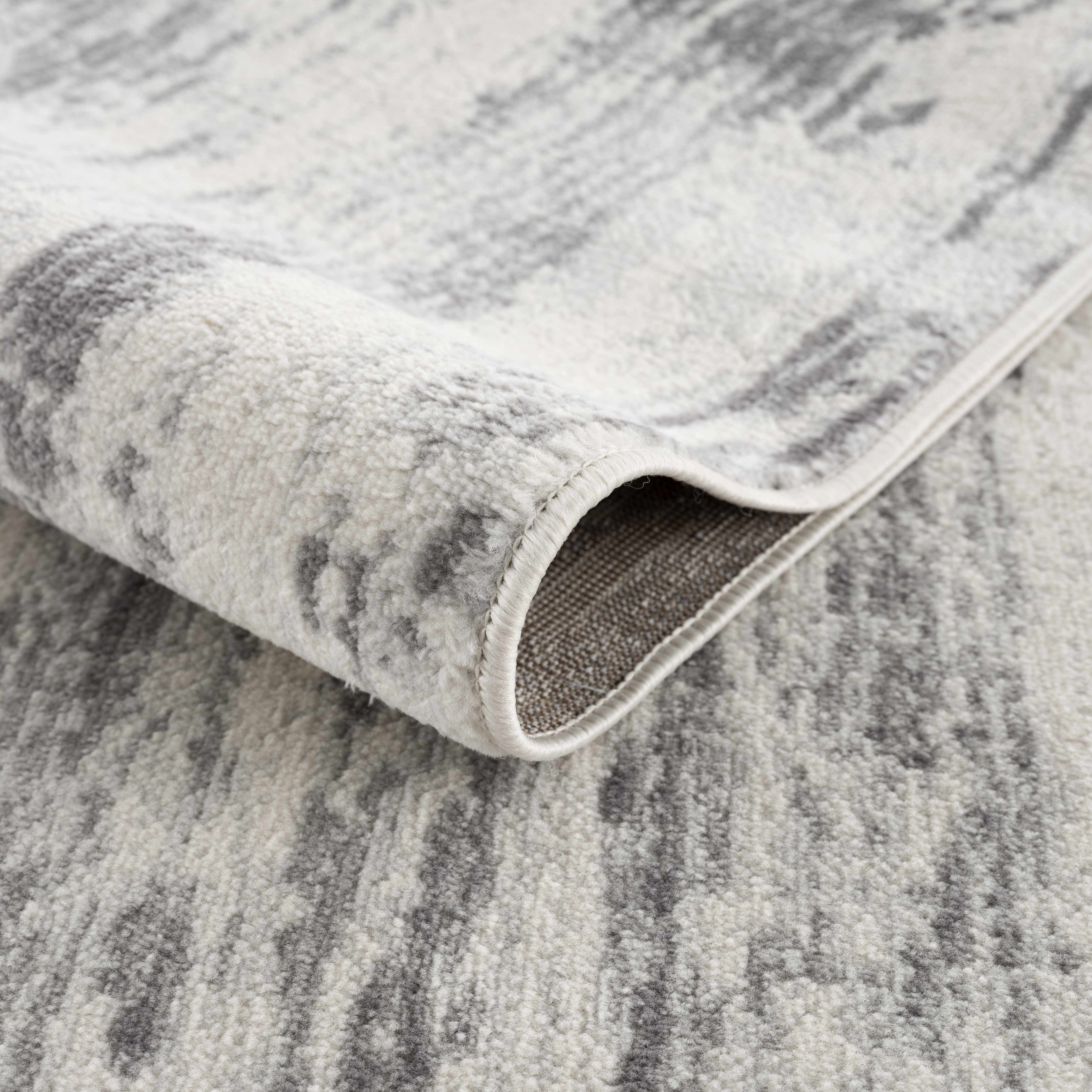 Tigrima 2320 Ivory & Gray Abstract Rug - Promo