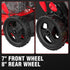 17" 144cc Gas Push 3-in-1 Lawn Mower DV8618P/V8617P