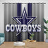 Dallas Cowboys Curtains Blackout Window Drapes Room Decoration