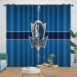 Dallas Mavericks Curtains Blackout Window Drapes Room Decoration