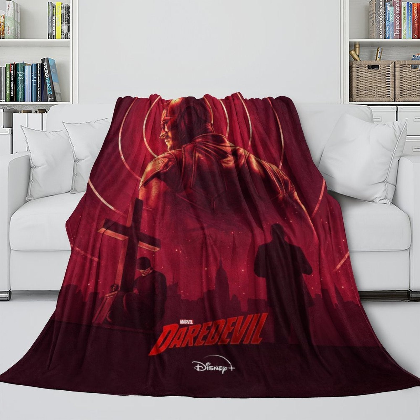 Daredevil Blanket Flannel Throw Kids Room Decoration