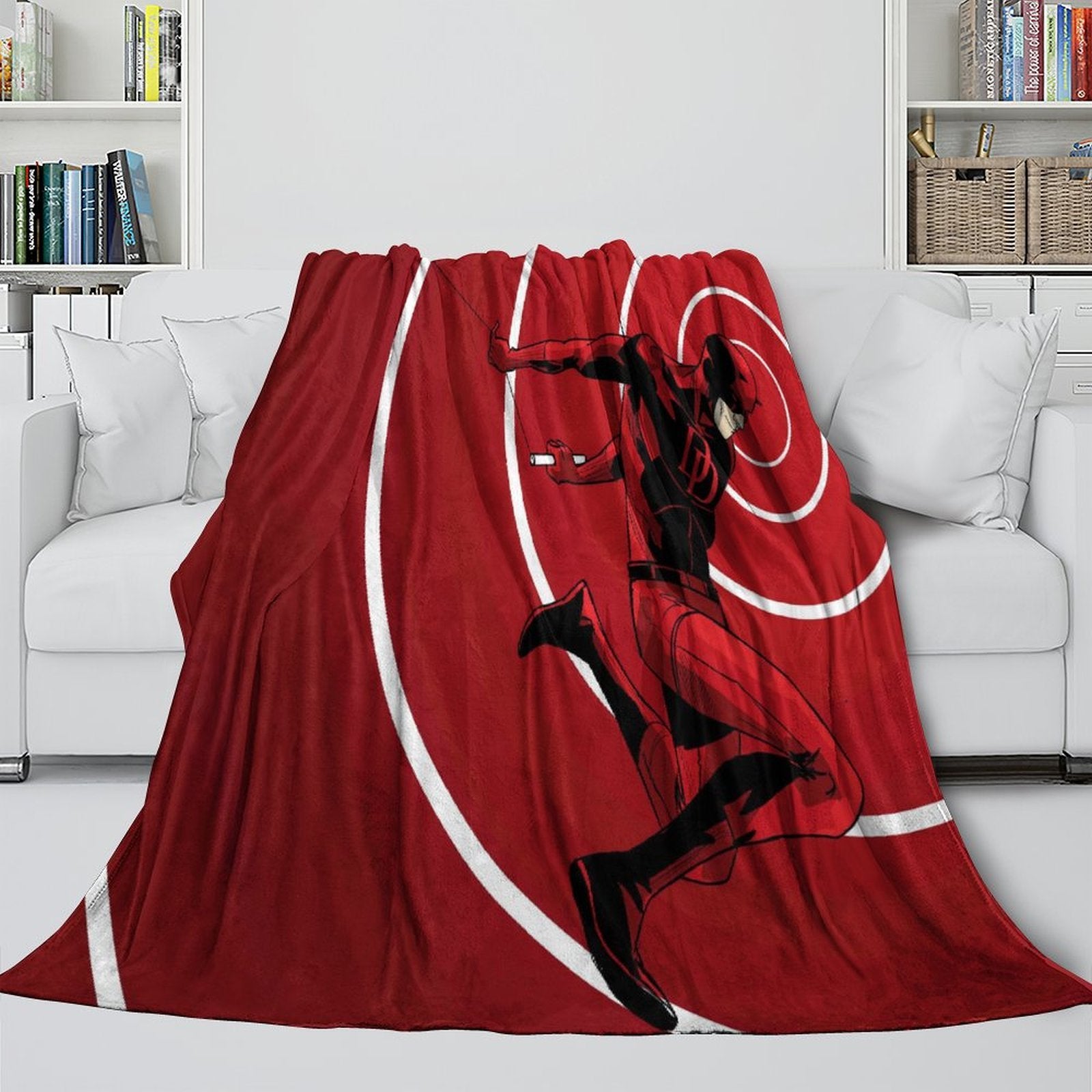 Daredevil Blanket Flannel Throw Kids Room Decoration