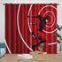 Daredevil Curtains Pattern Blackout Window Drapes Room Decoration
