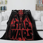 Darth Maul Blanket Flannel Throw Room Decoration