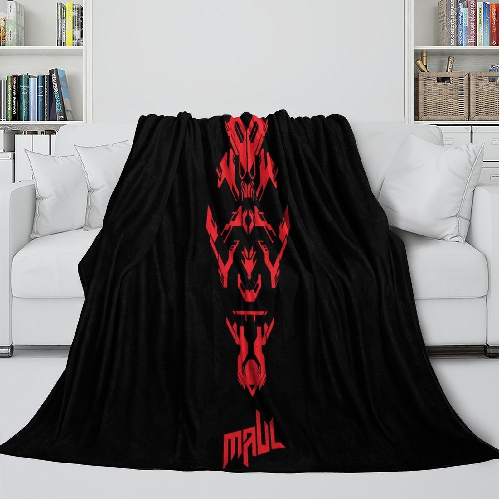 Darth Maul Blanket Flannel Throw Room Decoration