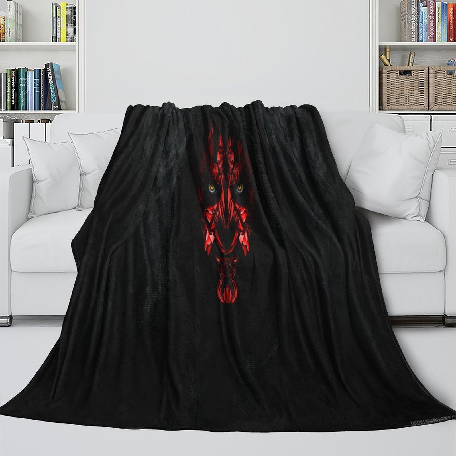 Darth Maul Blanket Flannel Throw Room Decoration