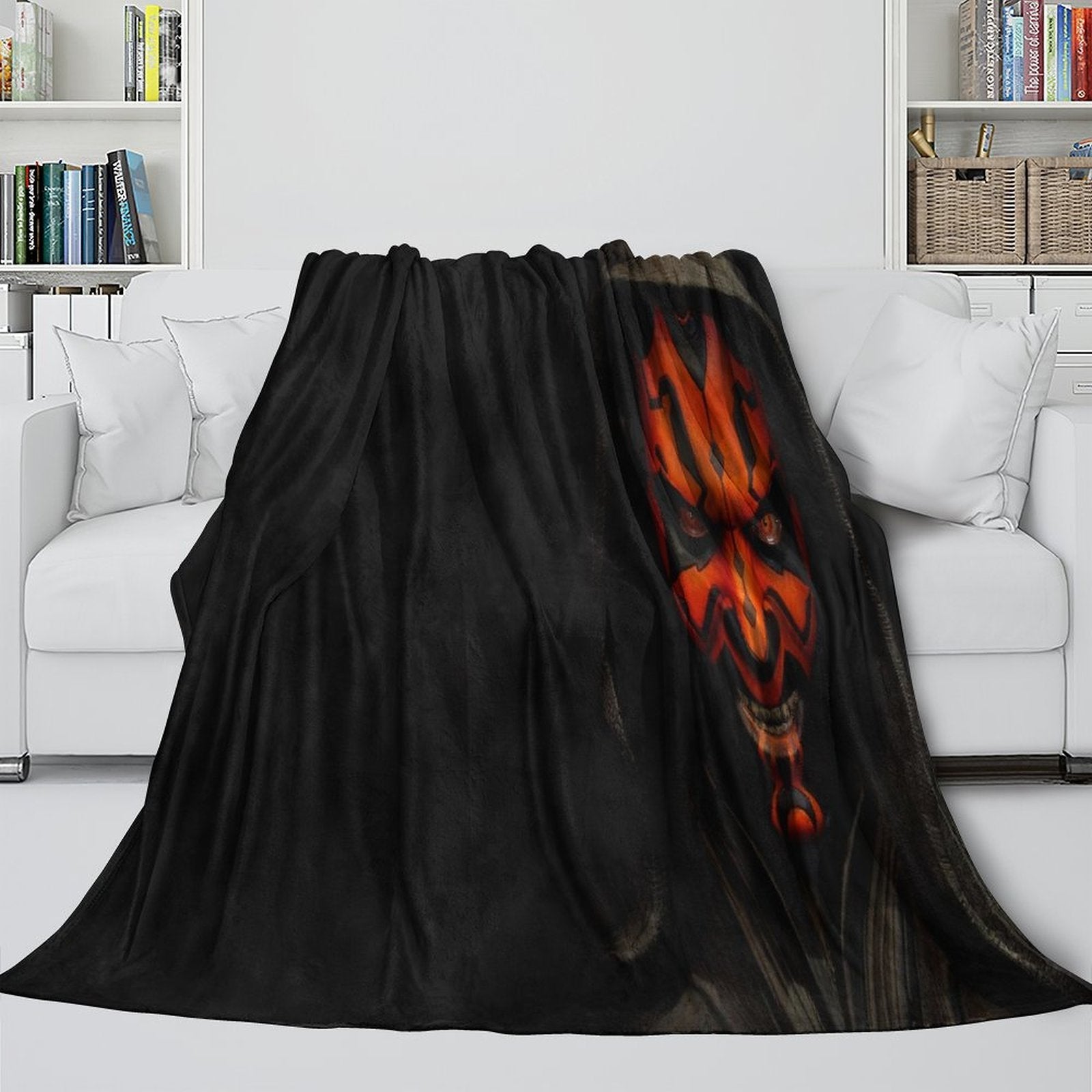 Darth Maul Blanket Flannel Throw Room Decoration