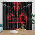 Darth Maul Curtains Pattern Blackout Window Drapes