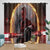 Darth Maul Curtains Pattern Blackout Window Drapes