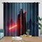 Darth Vader Curtains Blackout Window Drapes Room Decoration