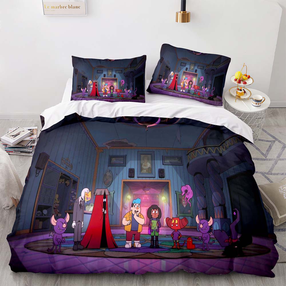 Dead End Paranormal Park Bedding Set Pattern Quilt Cover Without Filler