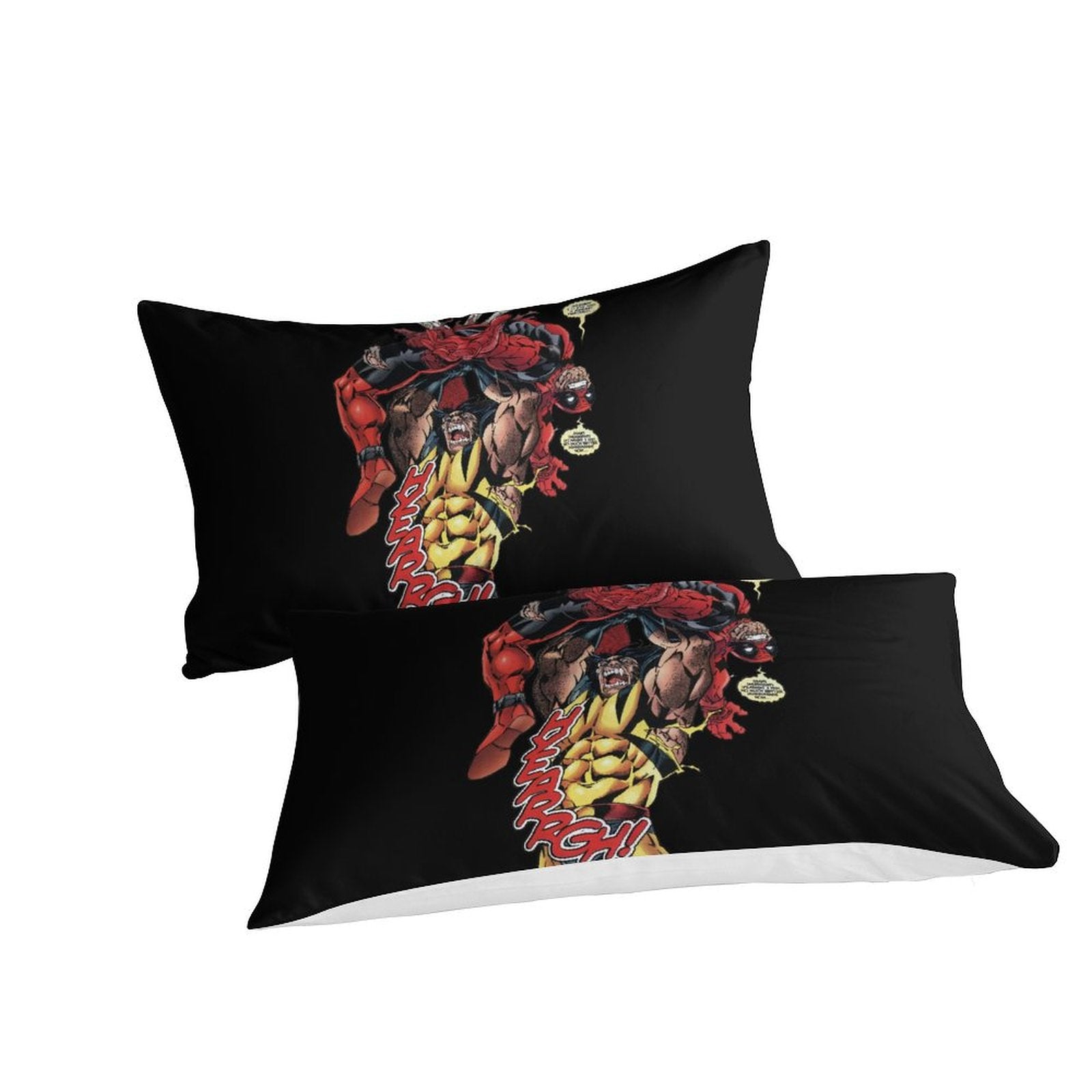 Deadpool And Wolverine Bedding Set Pattern Quilt Cover Without Filler