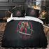 Deadpool And Wolverine Bedding Set Pattern Quilt Cover Without Filler
