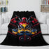 Deadpool And Wolverine Blanket Flannel Fleece Throw Room Decoration