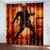 Deadpool Curtains  Pattern Blackout Window Drapes