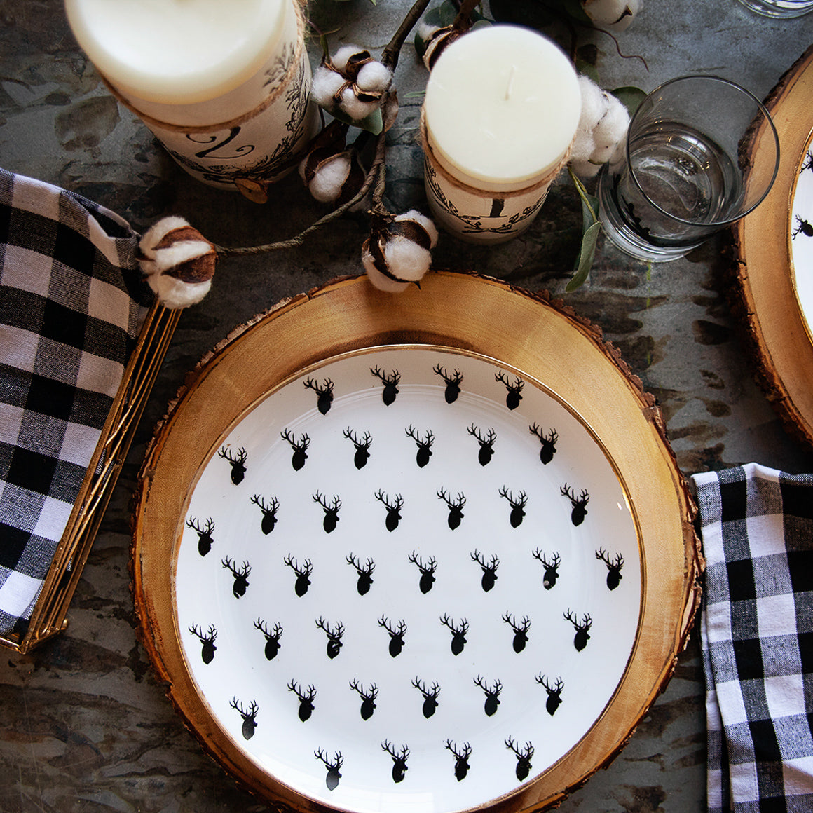 Deer Pattern - Mesh Stencil 9x12