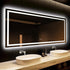 Deluxe Center Glow LED Bathroom Mirror