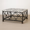 DemarForge Coffee Table 101M  - Wrought Iron Calacatta Viola Marbletop
