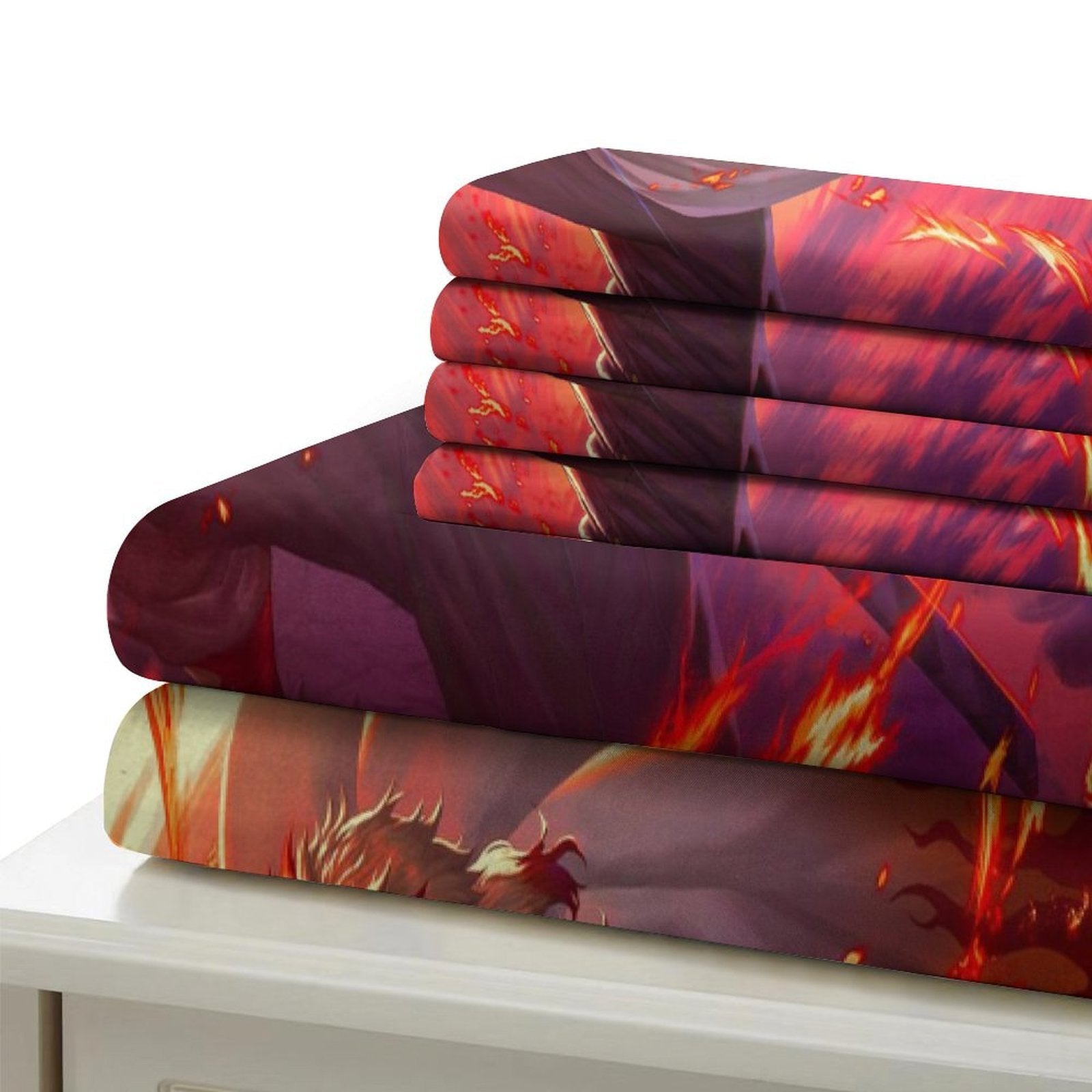 Demon Slayer Kimetsu no Yaiba Bedding Set Quilt Duvet Cover Without Filler