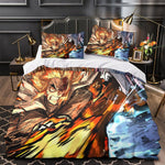 Demon Slayer Kimetsu no Yaiba Bedding Set Quilt Duvet Cover Without Filler