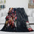 Demon Slayer Kimetsu no Yaiba Blanket Flannel Throw Room Decoration