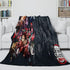 Demon Slayer Kimetsu no Yaiba Blanket Flannel Throw Room Decoration