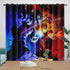 Demon Slayer Kimetsu no Yaiba Curtains Blackout Window Drapes Room Decoration