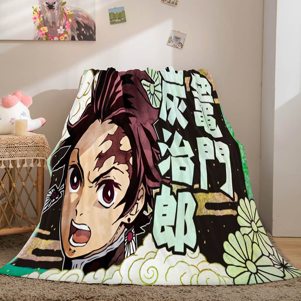 Demon Slayer Flannel Fleece Blanket