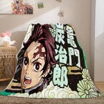 Demon Slayer Flannel Fleece Blanket