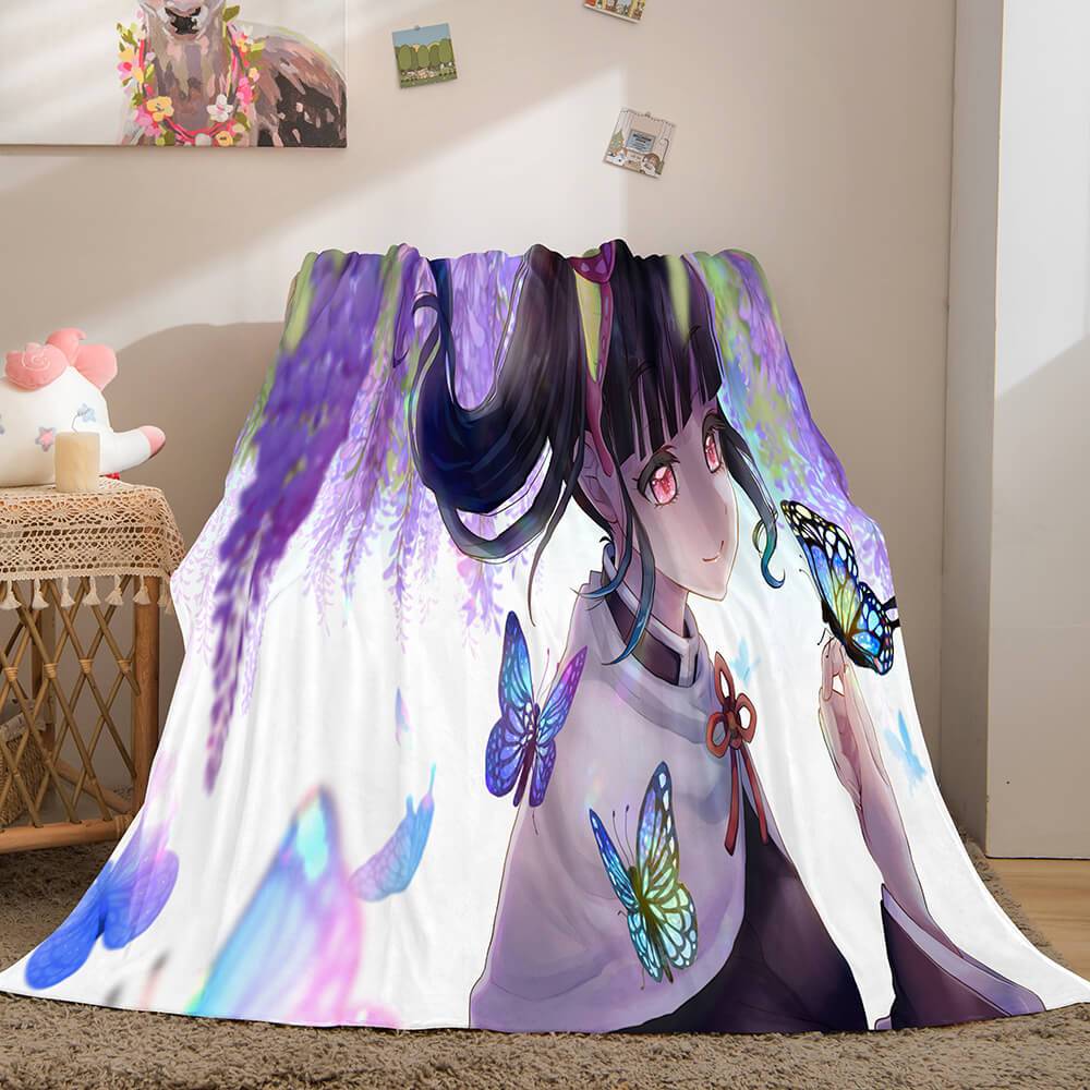 Demon Slayer Flannel Fleece Blanket
