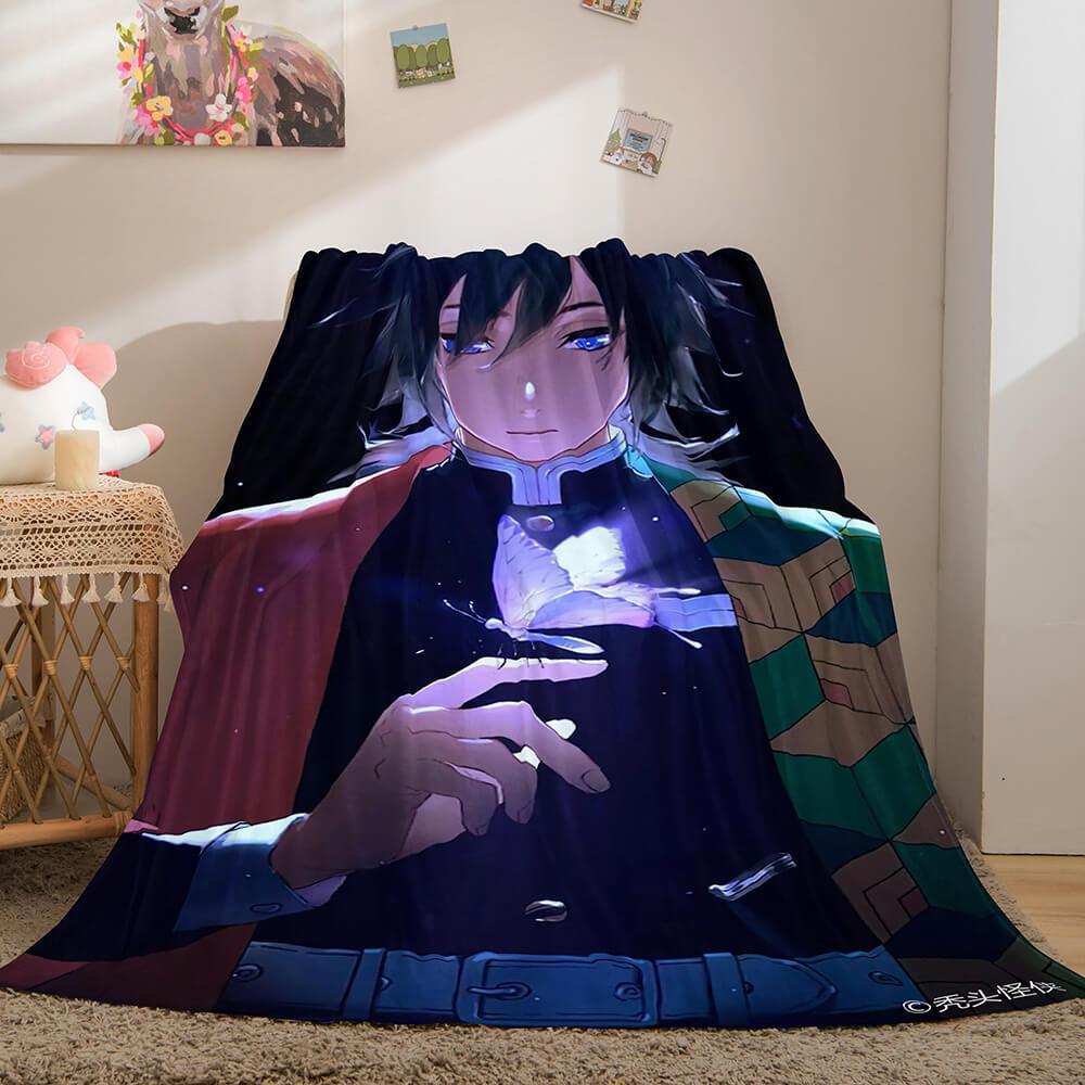 Demon Slayer Flannel Fleece Blanket