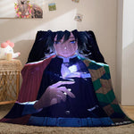 Demon Slayer Flannel Fleece Blanket