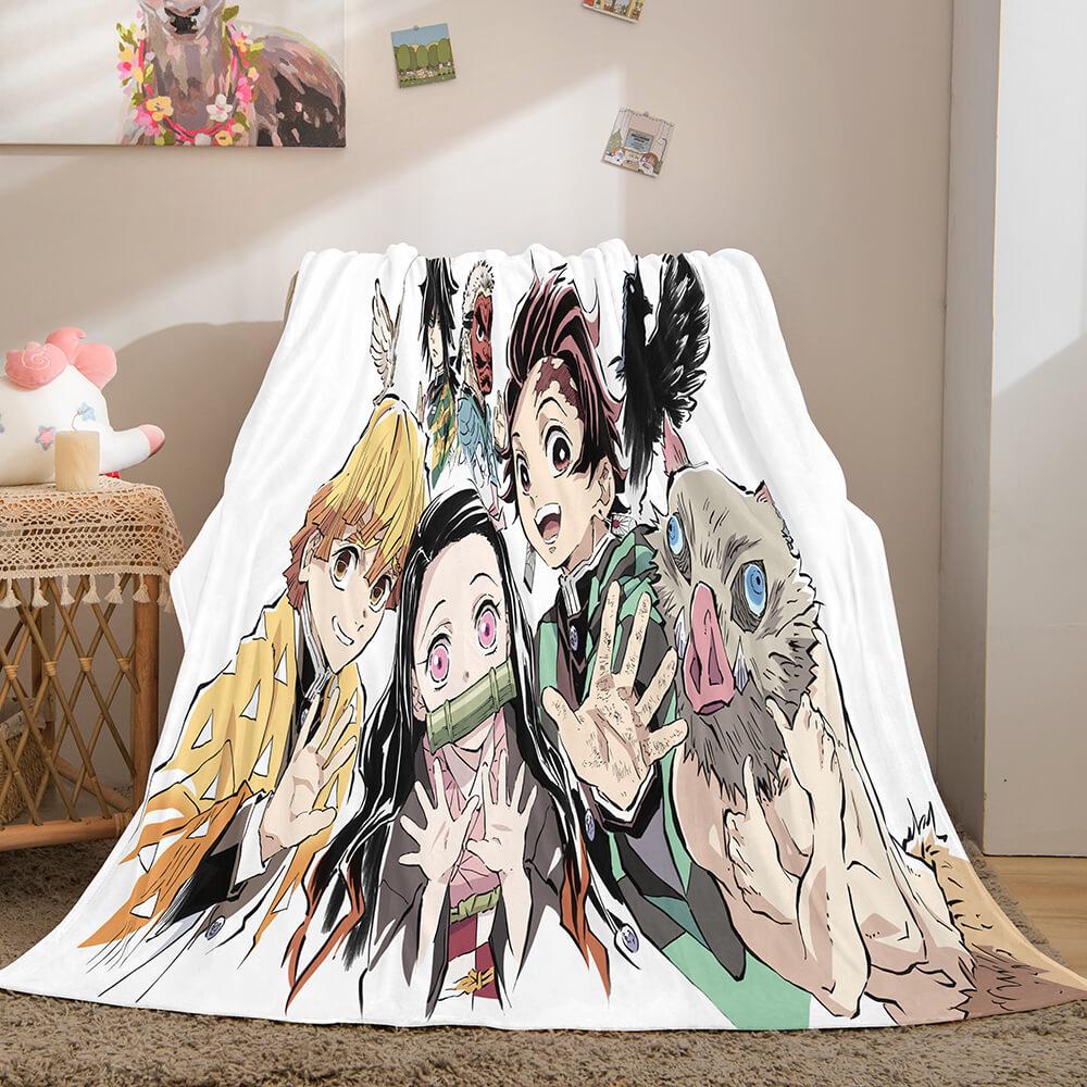 Demon Slayer Flannel Fleece Blanket