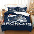 Denver Broncos Bedding Set Duvet Cover Without Filler