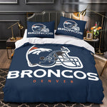 Denver Broncos Bedding Set Duvet Cover Without Filler