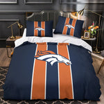 Denver Broncos Bedding Set Duvet Cover Without Filler