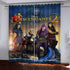 Descendants Panther Curtains Blackout Window Drapes