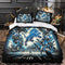 Detroit Lions Bedding Set Pattern Duvet Cover