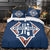 Detroit Tigers Bedding Set Quilt Cover Without Filler