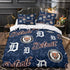 Detroit Tigers Bedding Set Quilt Cover Without Filler