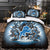 Detroit Lions Bedding Set Duvet Cover Without Filler