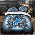 Detroit Lions Bedding Set Duvet Cover Without Filler