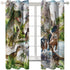 Dinosaur Curtains Blackout Window Treatments Drapes Room Decoration