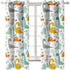 Dinosaur Curtains Blackout Window Treatments Drapes Room Decoration