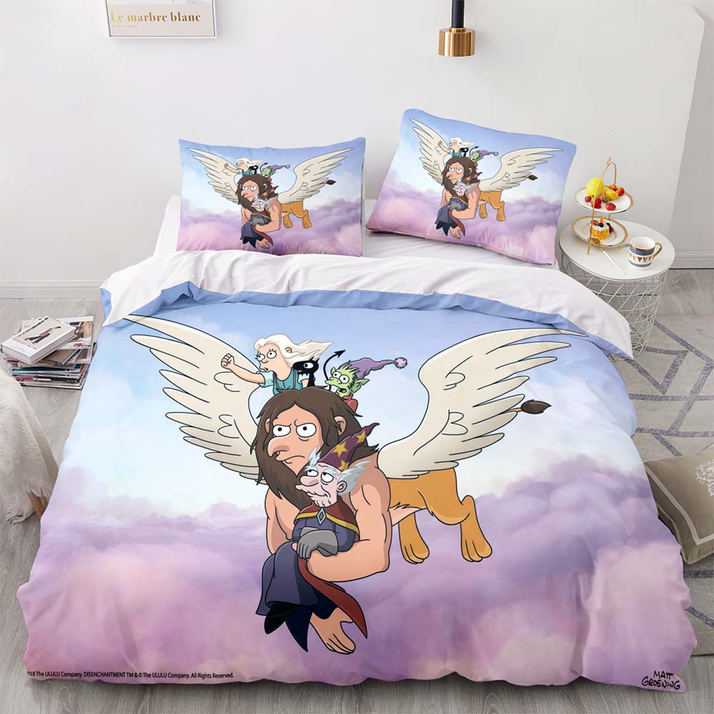 Disenchantment Bedding Set Pattern Quilt Cover Without Filler