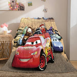 Disney Cars 2 Flannel Fleece Throw Cosplay Blanket