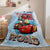 Disney Cars 2 Flannel Fleece Throw Cosplay Blanket