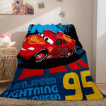 Disney Cars 2 Flannel Fleece Throw Cosplay Blanket