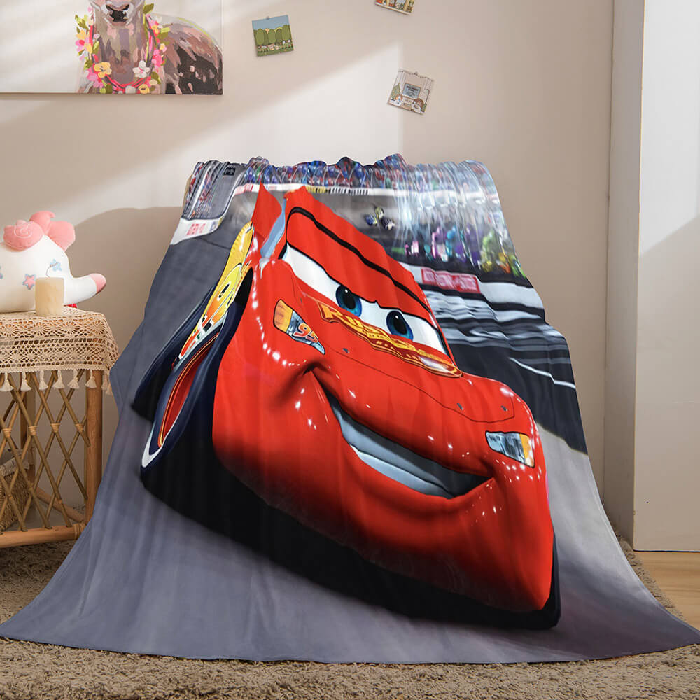 Disney Cars 2 Flannel Fleece Throw Cosplay Blanket