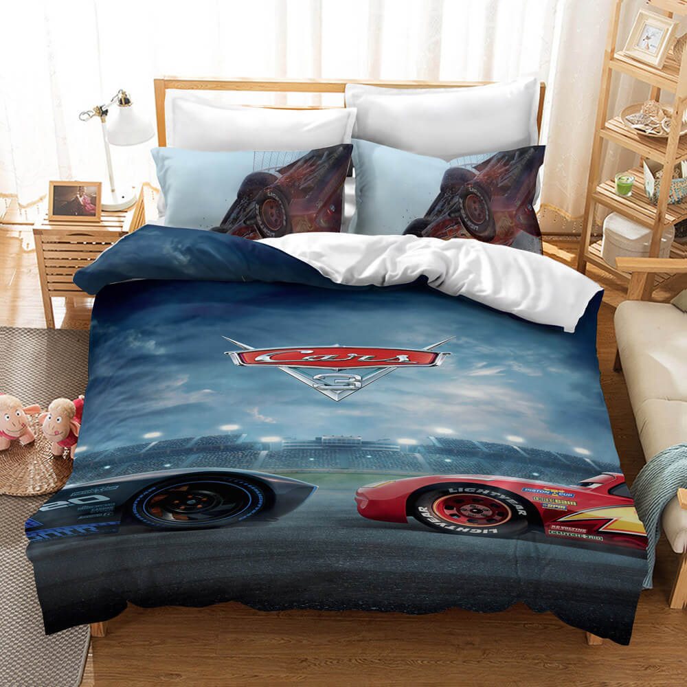 Disney Cars Cosplay Bedding Sets Quilt Cover Without Filler